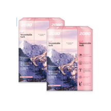 2080 퓨어 마운틴 핑크 솔트 치약 150g, 6개